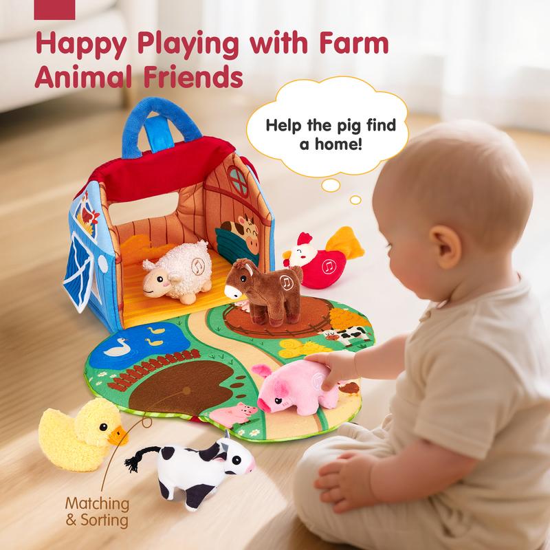 TalkSteps® Surprise Barn Plush Set