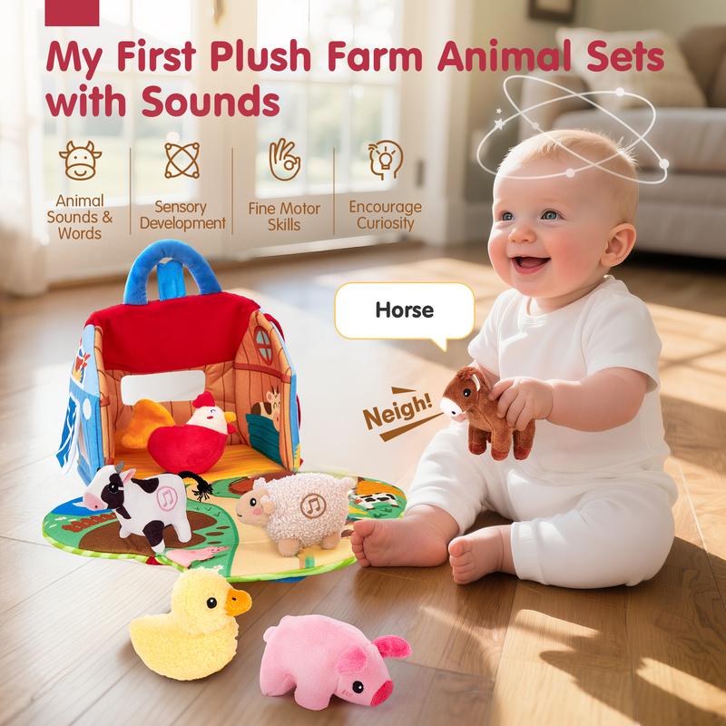 TalkSteps® Surprise Barn Plush Set