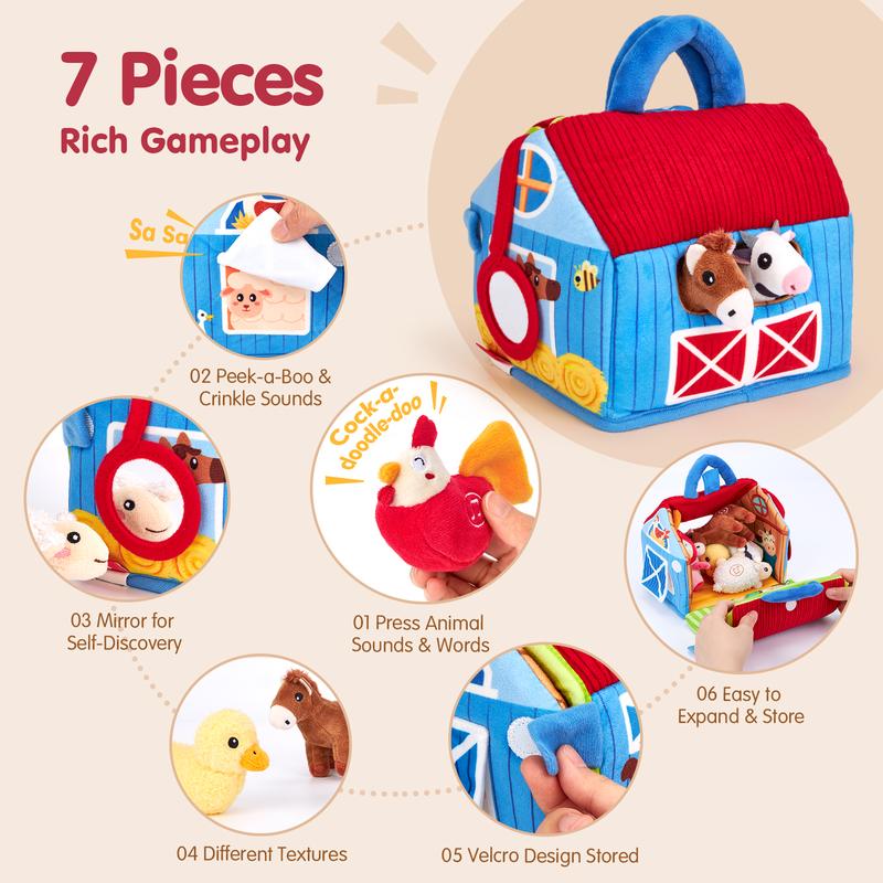 TalkSteps® Surprise Barn Plush Set