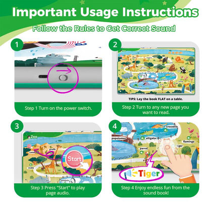 TalkSteps® 500 Words Sound Book